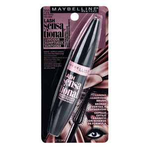Maybelline Lash Sensational Luscious Mascara Washable 702 Very Black, 0.32 oz