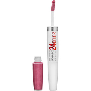 Maybelline Super Stay 24 2-Step Liquid Lipstick Blush On Longwear Makeup, 1 Kit