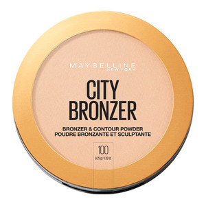 Maybelline City Bronzer and Contour Powder Shade 100 Light Tone, 0.32 oz