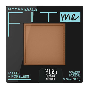 Maybelline Fit Me Matte and Poreless Pressed Powder Shine Control Nutmeg 365, 0.29 oz