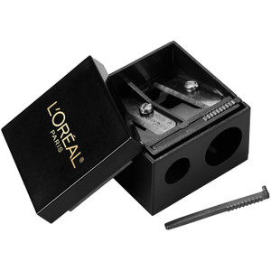 L'Oreal Paris Infallible Eye Makeup Pencil Sharpener Dual Blade Design, 1 Kit
