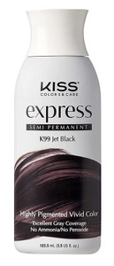 Kiss Express Color #K99 Semi- Permanent Jet Black 3.5Oz Kiss Express Color #K99 Semi- Permanent Jet Black 3.5Oz