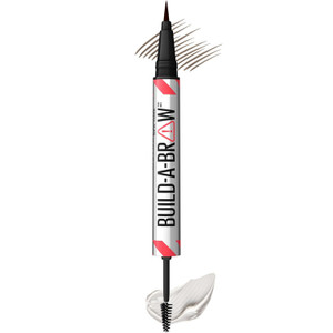 Maybelline Build-A-Brow 2-in-1 Brow Pen and Sealing Gel Ash Brown, 0.05 oz