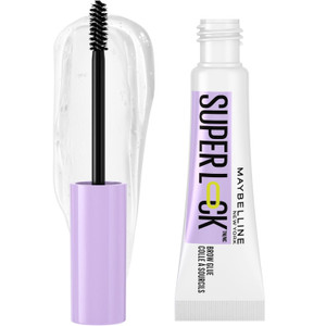 Maybelline Brow Glue Super Lock Clear Brow Styling Gel, 1 Ea