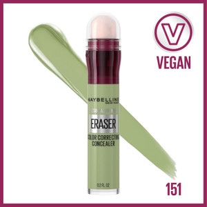 Maybelline Instant Age Rewind Concealer Shade 151 Green Color Correcting, 1 Ea