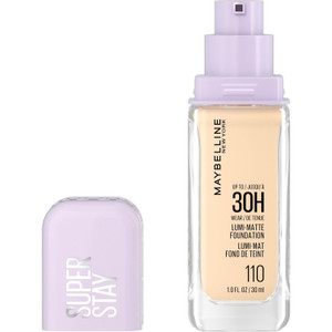 Maybelline Super Stay Lumi Matte Foundation Shade 110 Longwear Finish, 1 Ea