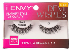 Kiss I Envy Demi Wispies 01 Feathery Style Lashes Kiss I Envy Demi Wispies 01 Feathery Style Lashes