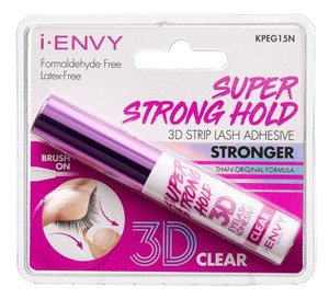 Kiss I Envy Eyelash Adhesive 3D Super Strong Hold Clear Kiss I Envy Eyelash Adhesive 3D Super Strong Hold Clear