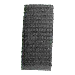 J&M Home Fashions Solid Black Kitchen Towel, 1 Ea