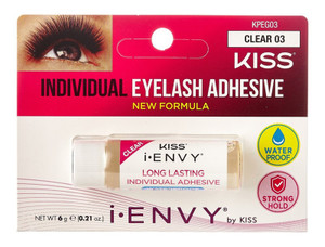 Kiss I Envy Eyelash Adhesive Individual Clear 0.21Oz Kiss I Envy Eyelash Adhesive Individual Clear 0.21Oz