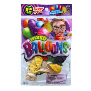 Ja-Ru Mixed Balloons for Party Supplies Assorted, 1 Ea