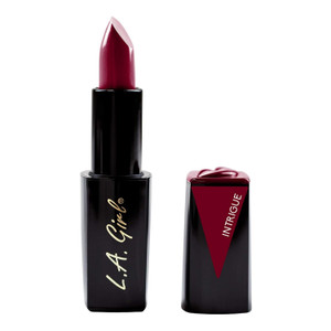 L.A. Girl Lip Attraction Lipstick Intrigue Creamy Bold Color, 0.11 Oz