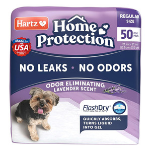 Hartz Odor Eliminating Gel for Home Protection, Lavender Scent, 50 Ea
