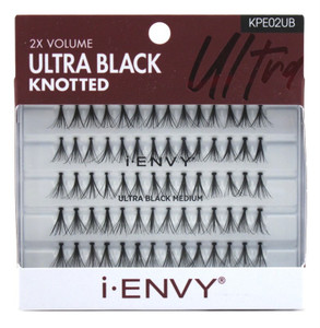 Kiss I Envy Ultra Black Knotted Medium Lashes Kiss I Envy Ultra Black Knotted Medium Lashes