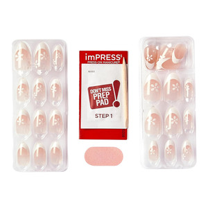 KISS imPRESS Press-On Manicure for Bold Look, Fearless Style, 30 Ea