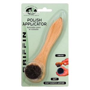 Polish Applicator for Leather, Reusable Sponge Brush, 1 Ea