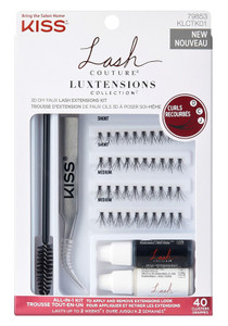 Kiss Lash Couture Luxtensions Faux Lash Extensions Kit Kiss Lash Couture Luxtensions Faux Lash Extensions Kit