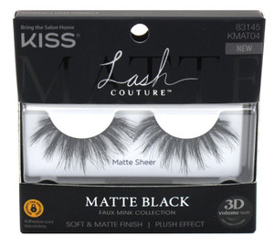 Kiss Lash Couture Matte Black Matte Sheer Kiss Lash Couture Matte Black Matte Sheer