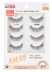 Kiss My Lash But Better Multi- Pack So Real 4-Pair Kiss My Lash But Better Multi- Pack So Real 4-Pair