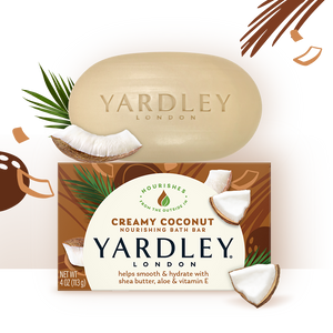 Creamy Coconut Nourishing Bath Bar, Yardley London