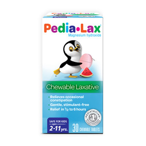 Fleet Pedia-Lax Saline Laxative Chewable Tablets   30 Count