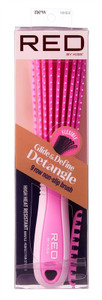 Kiss Red Brush Glide & Define Detangle 9 Row Non-Slip Pink Kiss Red Brush Glide & Define Detangle 9 Row Non-Slip Pink