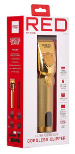 Kiss Red Clipper Ultra Clean Cut Cordless Kiss Red Clipper Ultra Clean Cut Cordless