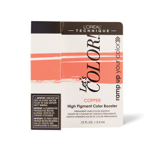 L'Oreal Let's COLOR! Conditioning Gelee Permanent Haircolor Copper Booster 3.5ml