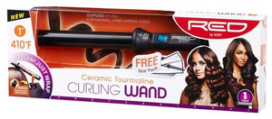 Kiss Red Curling Wand 1Inch Kiss Red Curling Wand 1Inch