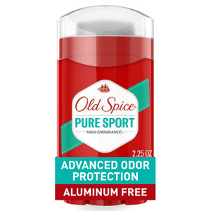 Old Spice Aluminum Free Deodorant Pure Sport Scent, 2.25 oz