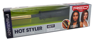 Kiss Red Hot Styler Pressing Comb Kiss Red Hot Styler Pressing Comb