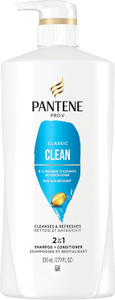 Pantene Classic Clean 2-in-1 Shampoo & Conditioner, 17.9oz