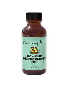 Sunny Isle Pure Peppermint Oil 1oz