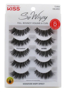 Kiss So Wispy Pompadour Lashes 5 Pairs Kiss So Wispy Pompadour Lashes 5 Pairs
