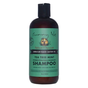 Sunny Isle Jamaican Black Castor Oil Tea Tree Mint Shampoo 12oz