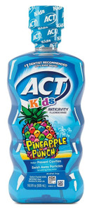 Act Kids Fluoride Rinse Pineapple Punch 16.9Oz Act Kids Fluoride Rinse Pineapple Punch 16.9Oz