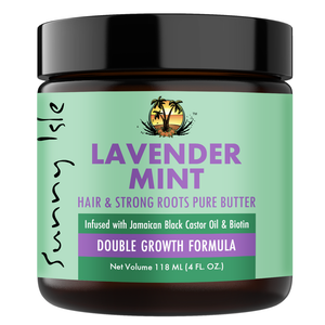 Sunny Isle Lavender Mint Hair and Strong Roots Butter 4oz