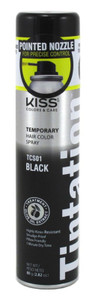 Kiss Tintation Temporary Color Spray Black 2.82Oz Kiss Tintation Temporary Color Spray Black 2.82Oz