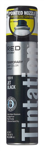 Kiss Tintation Temporary Color Spray Jet Black 2.82Oz Kiss Tintation Temporary Color Spray Jet Black 2.82Oz