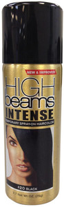High Beams Intense Temporary Spray On Hair Color #20 Black, 2.7 oz