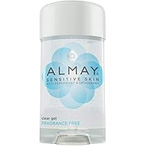 Almay Sensitive Skin Clear Gel Anti-Perspirant & Deodorant, Fragrance Free, 2.25 Oz