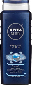 NIVEA FOR MEN Maximum Hydration 3-in-1 Body Wash, 16.9 oz by Nivea Men