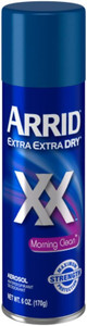 Arrid XX Anti-Perspirant and Deodorant Spray Morning Clean, 6 Oz