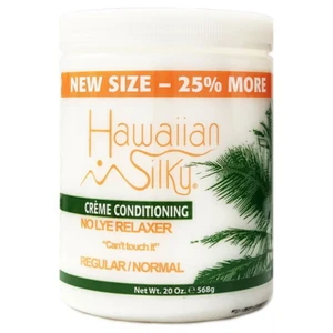 Hawaiian Silky Creme Conditioning No Lye Relaxer Regular 20oz