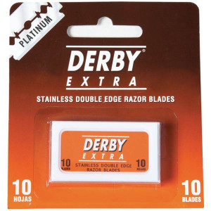 Derby Platinum Extra Double Edge Razor Blades 10ct