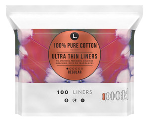 L. Liners Size 1 Ultra Thin Regular 100 Count L. Liners Size 1 Ultra Thin Regular 100 Count