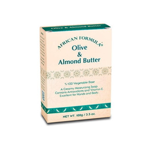 African Formula OLIVE & ALMOND BUTTER SOAP 3.5 0Z.