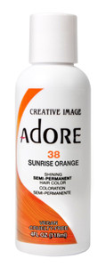 Adore Semi-Permanent Haircolor #038 Sunrise Orange 4Oz Adore Semi-Permanent Haircolor #038 Sunrise Orange 4Oz