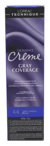Loreal Excel Creme Color #4.4 Dark Copper Brown 1.74Oz Loreal Excel Creme Color #4.4 Dark Copper Brown 1.74Oz