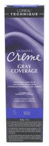 Loreal Excel Creme Color #5 Medium Brown 1.74Oz Loreal Excel Creme Color #5 Medium Brown 1.74Oz